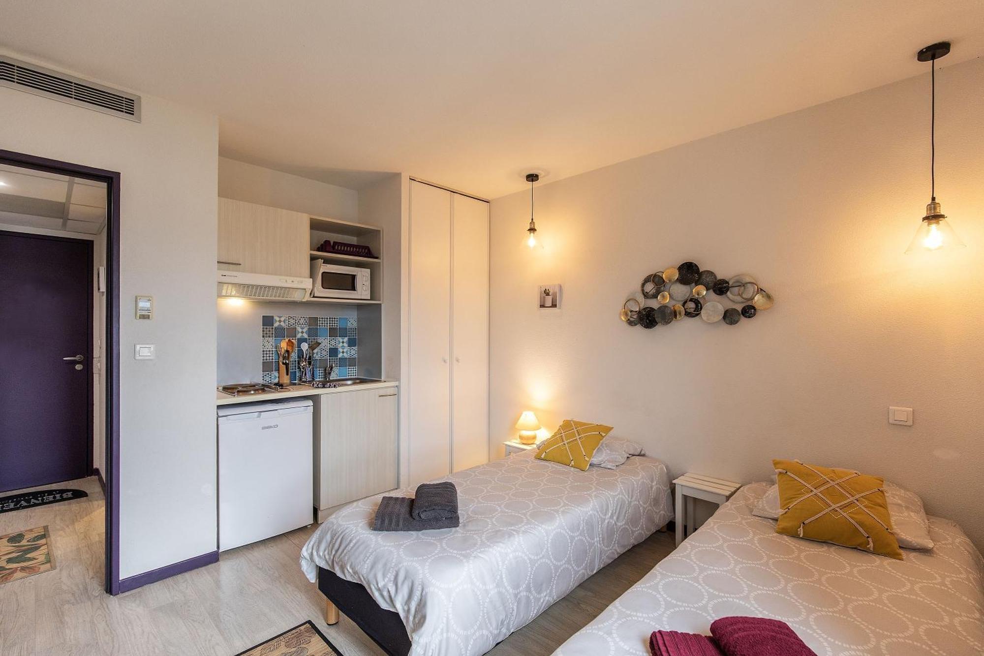 Tithome 1 - Gare, Centre Ville, Vue Montagne Et Chateau Lourdes Ngoại thất bức ảnh